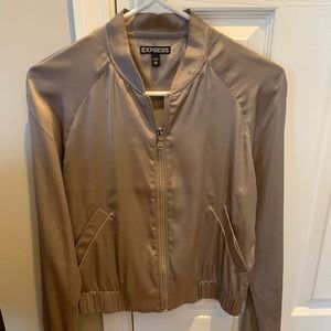 Express Satin Zipper jacket